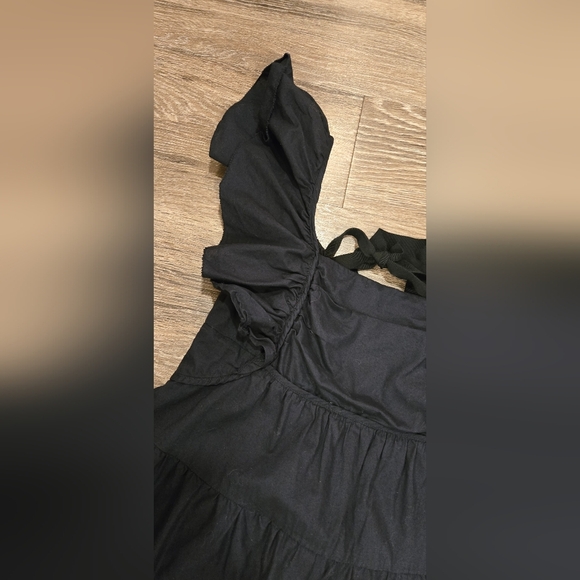 Peter Som Flutter Sleeve Black Babydoll Dress size 4 - Picture 5 of 10